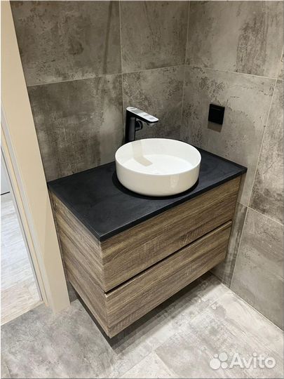 Угловая столешница из камня