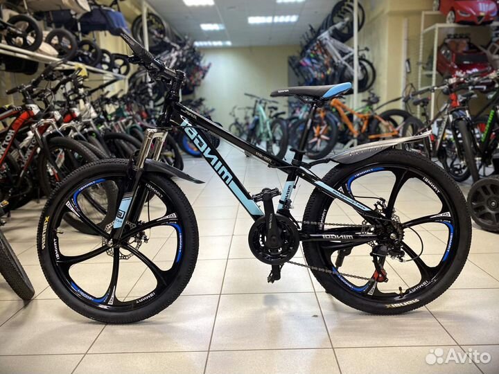 Велосипед на литых 26 с дисковыми тормозами