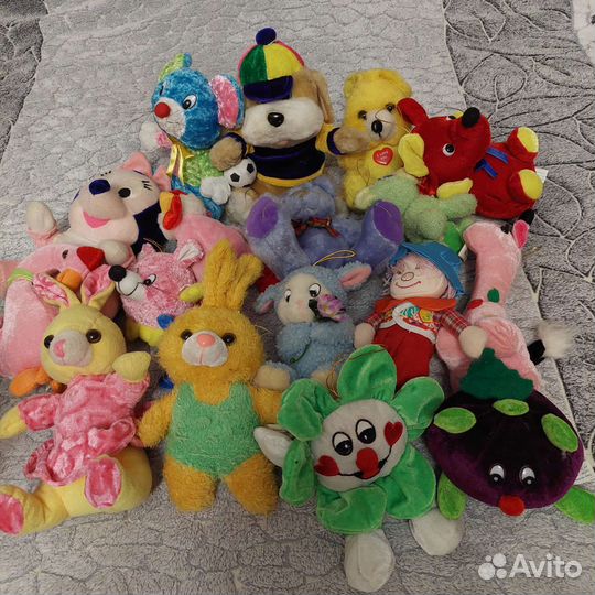 Мягкие игрушки пакетом бесплатно