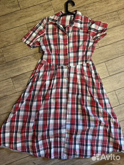 Платье хлопок