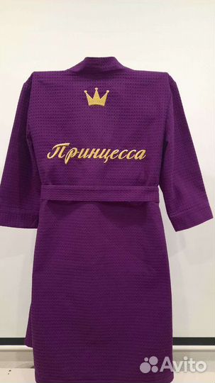 Халат вафельный новый