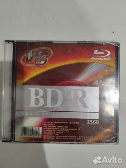 Диск BLU-RAY 25GB болванка