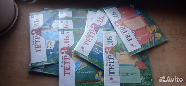 Рабочие тетради 1 класс 