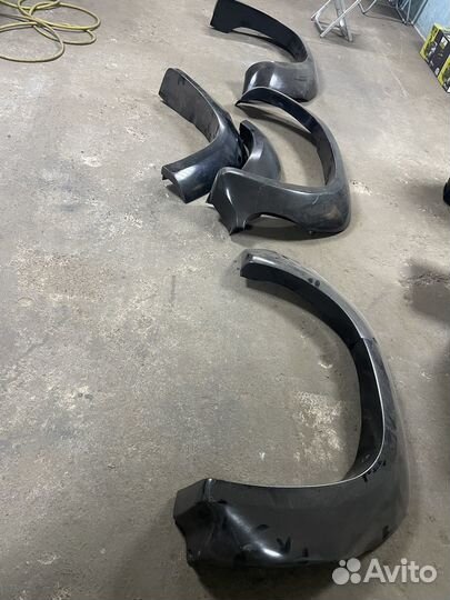 Расширители арок toyota land cruiser prado 120