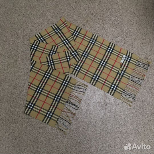 Шарф burberry кашемир