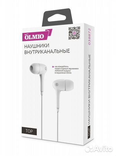 Наушники внутриканальные olmio 