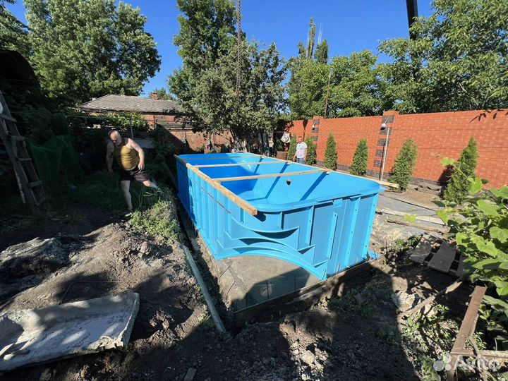 Бассейн из полипропилена