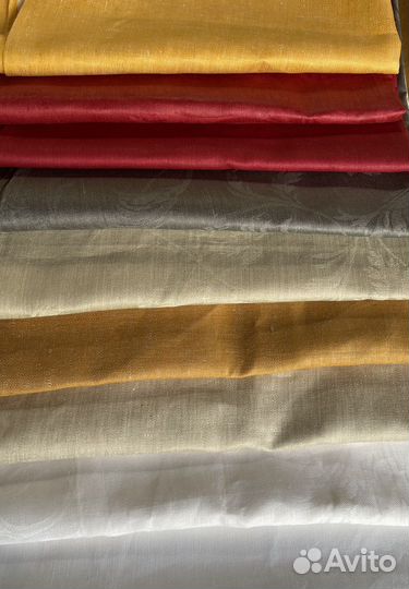 Скатерти круглые 100 лен жаккард