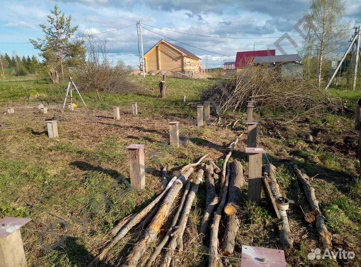 Жб сваи. Фундамент на жб сваях под ключ