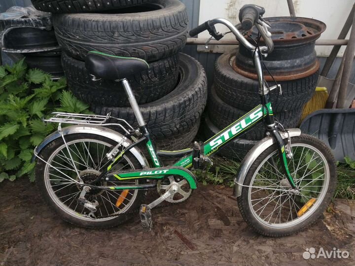 Детский велосипед, 6 скоростей, складной