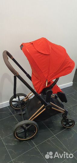 Коляска cybex priam 4 с аксессуарами