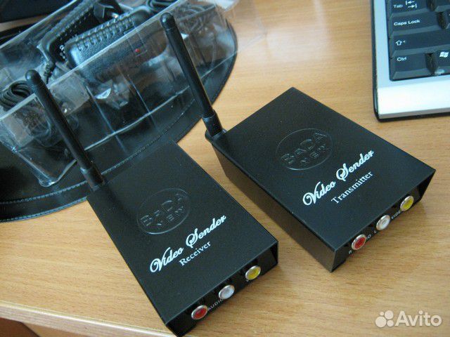 Беспроводной комплект для передачи видео звука