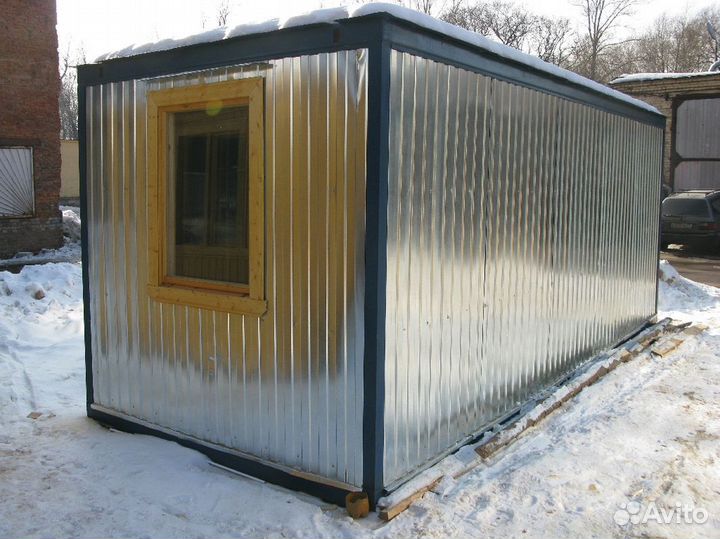 Металлическая бытовка