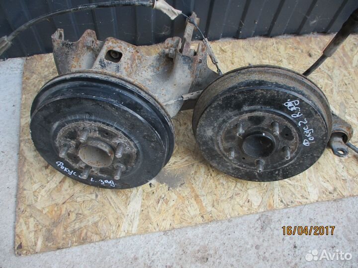 Задние барабаны в сборе Форд Фокус 2 рестайлинг