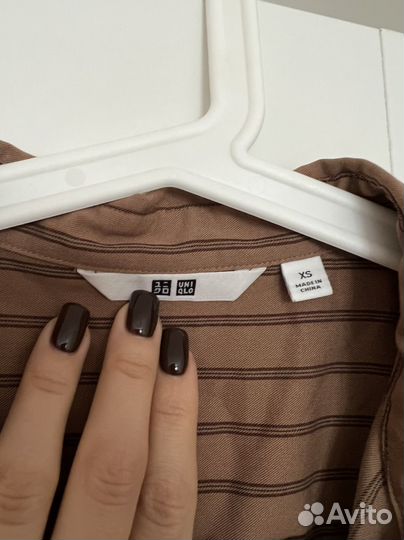 Рубашка женская uniqlo s-m