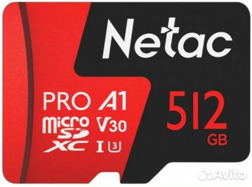 Карта MicroSD Netac P500 Extreme Pro на 512GB