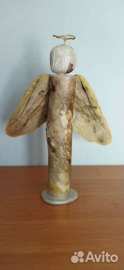 Статуэтка деревянная оберег ангел