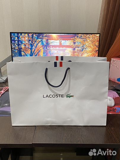 Пакет lacoste оригинальный
