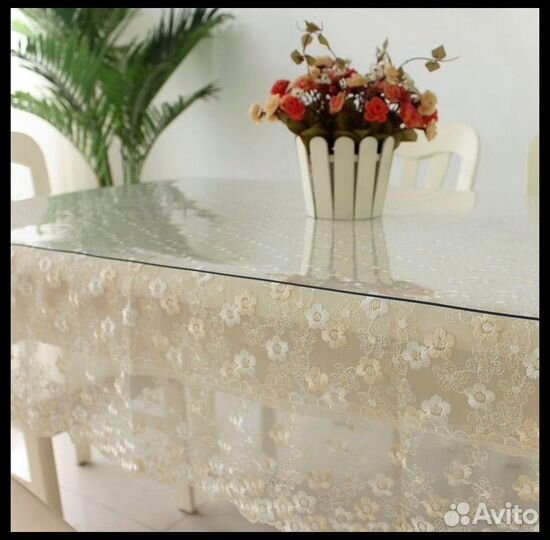 Гибкое стекло, пленка пвх на стол