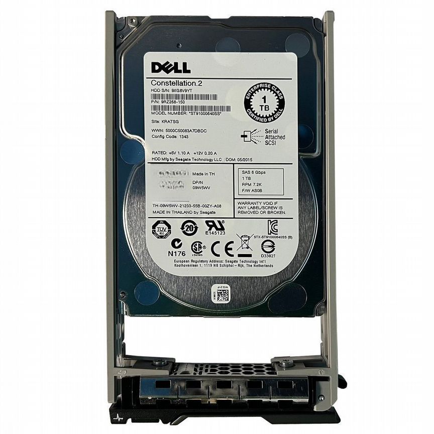 [400-22284] Жесткий Диск Dell 1tb Sas 2,5" Hdd 400-22284