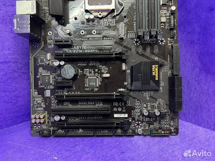 Материнская плата на 1151 сокете B250 чипсет