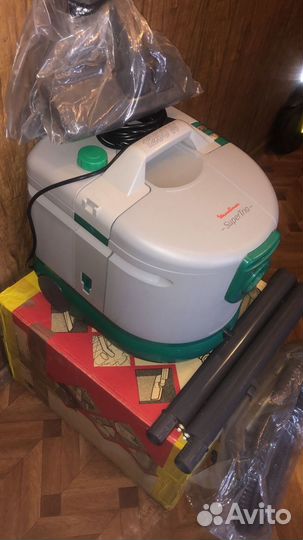 Моющий пылесос moulinex 1250W super trio