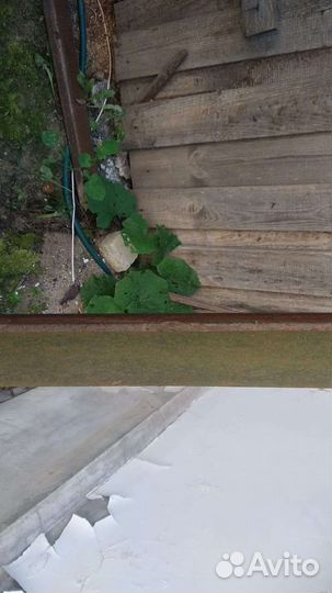 Ворота гаражные металлические бу