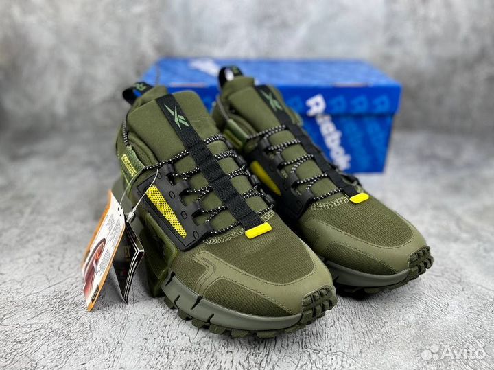 Кроссовки Reebok zig kinetica зимние gore tex