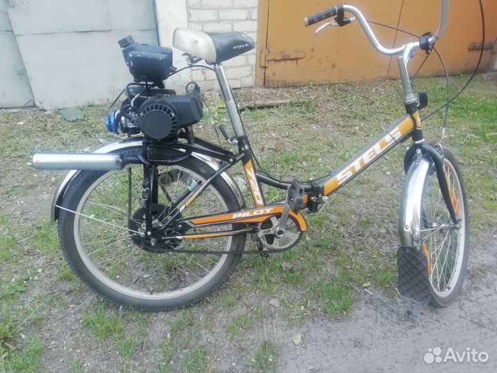 Велосипед с мотором