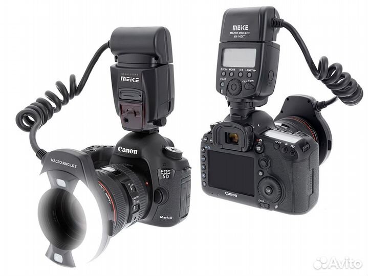 MK-14EXT кольцевые TTL вспышки (для Canon, Nikon)