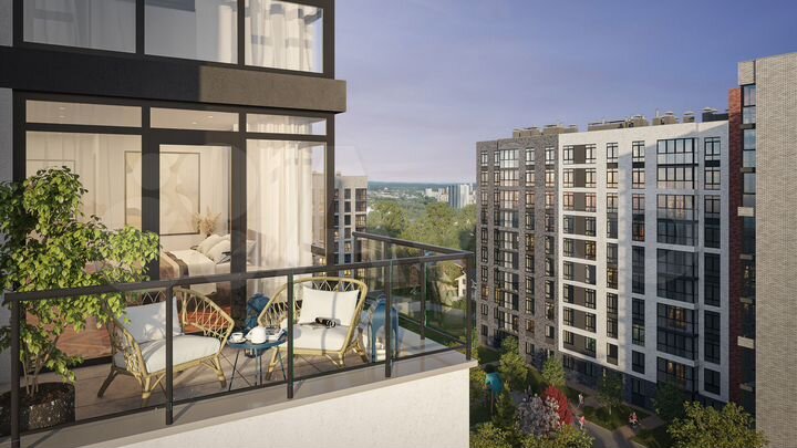 3-к. квартира, 105,8 м², 9/16 эт.