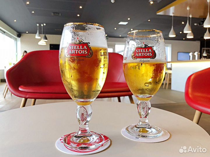 Пивные бокалы Stella Artois