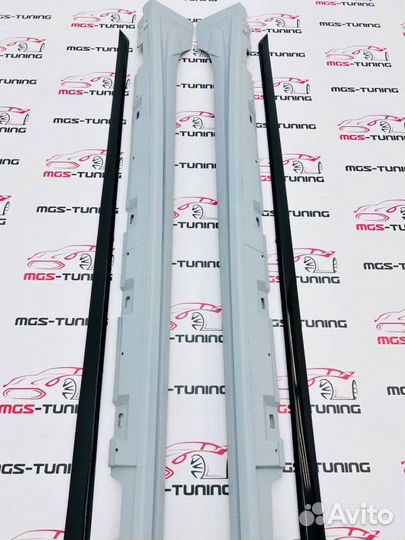 Пороги на Audi A5 в стиле RS5 16-20 гг. 4 двери