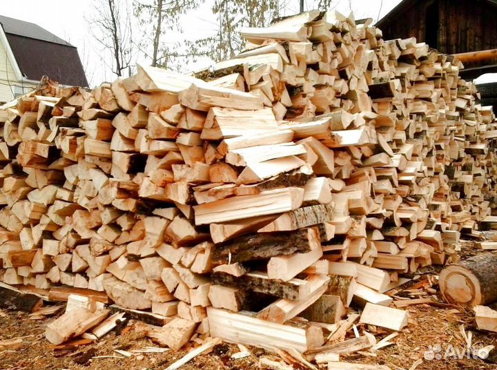 Дрова березовые колотые