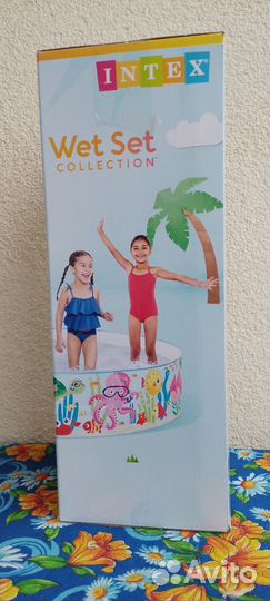 Каркасный бассейн новый