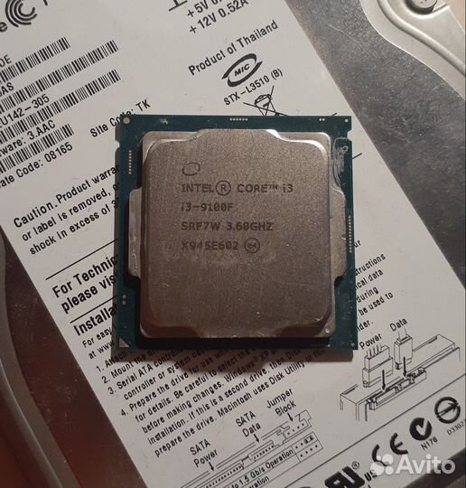 I3 9100F, сокет 1151v2