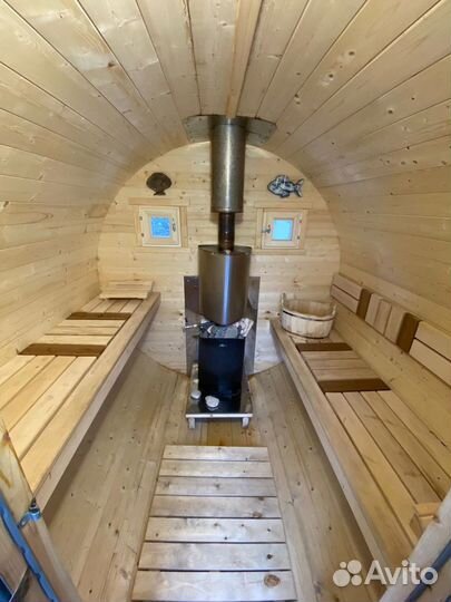 Аренда баня бочка (сауна) (мобильная баня)