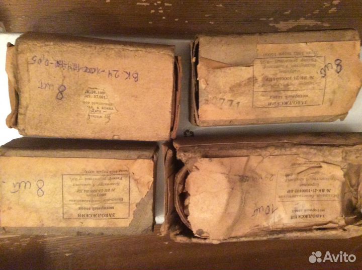 Вкладыши СССР шатунные и коренные