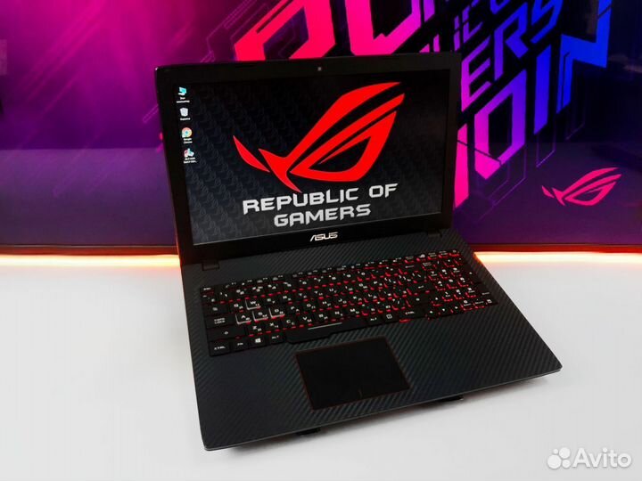 Игровой ноутбук Asus ROG i5 / i7 GeForce GTX