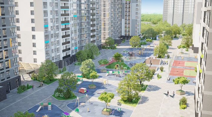 2-к. квартира, 58,8 м², 9/17 эт.