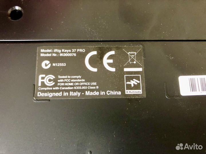 Midi-контроллер iRig Keys 37 PRO