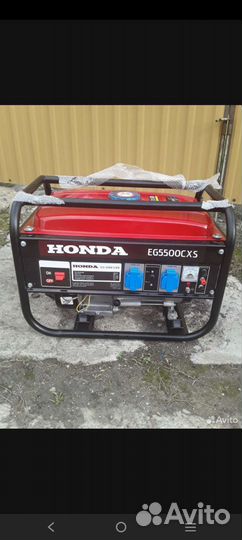Генератор бензиновый honda eg 5500cxs