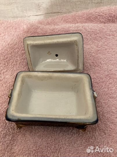 Шкатулка овечка с ягненком