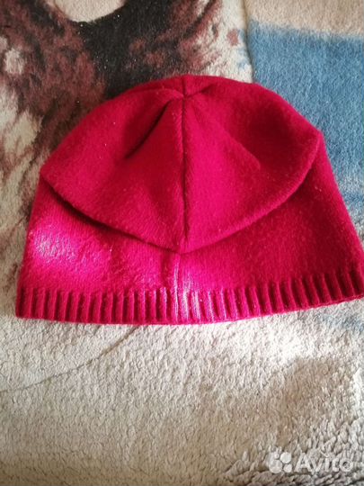 Шапка для девочки с надписью ранетки