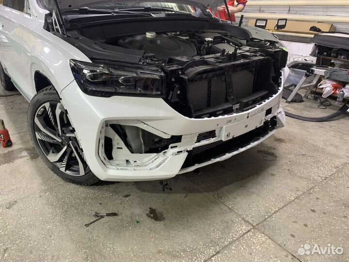 Оклейка китайских авто в полиуретан/броня кузова