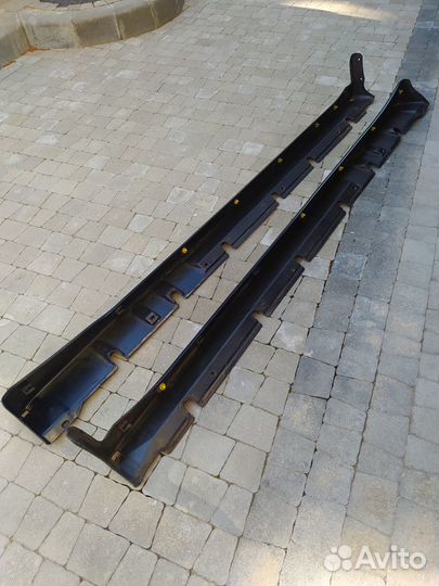 Накладки порогов митсубиси каризма