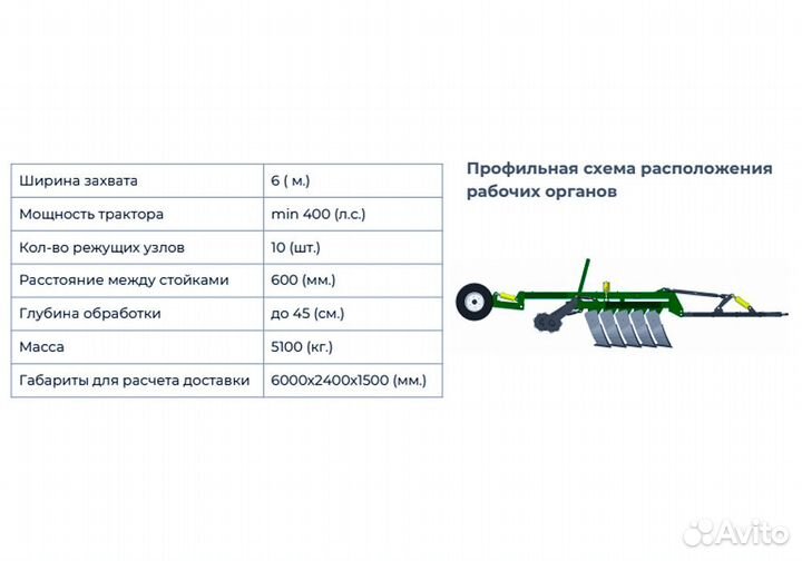 Плуг Радогост-маш ПЧ-6ПГ ШКТ, 2023