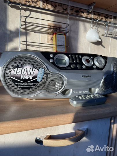 Магнитола philips FM, CD