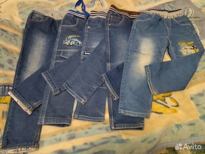 Джинсы на мальчика (6-7 лет)