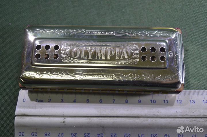 Губная гармошка двусторонняя, гармоника 